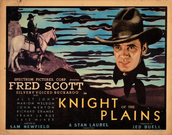 Knight Of The Plains US Title Card 1938 with Fred Scott and Produced by Stan Laurel (9)