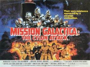 Mission Galactica Cylon Attack UK Quad Film Poster (9)