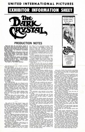 The Dark Crystal Press Sheet (15)