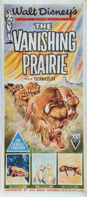 The Vanishing Prairie Australian Daybill movie poster by Walt Disney (24)