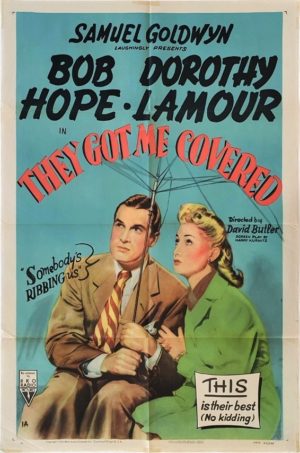 They Got Me Covered US One Sheet 1951 with Bob Hope and Dorothy Lamour (17)