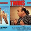 Twins US Lobby Card 1988 with Arnold Schwarzenegger, Danny DeVito (2)