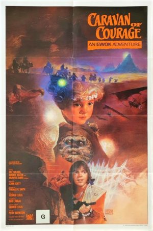 Caravan of Courage Star Wars US One Sheet Poster with NZ rating 1