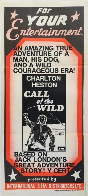 Call of the Wild Australian daybill movie poster (82)