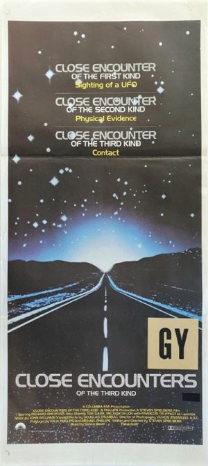 Close Encounters of the Third Kind Australian daybill movie poster (65)