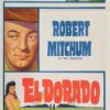 El Dorado Australian daybill movie poster with John Wayne and Robert Mitchum (8)