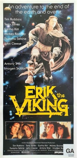 Erik the Viking Australian daybill movie poster (15)