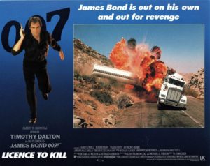 Licence to kill US lobby card 007 James Bond Timothy Dalton 1989 (7)