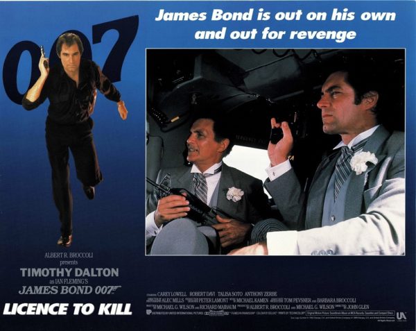 Licence to kill US lobby card 007 James Bond Timothy Dalton 1989 (8)