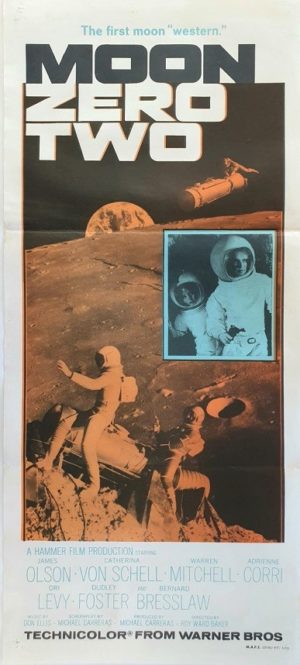 Moon Zero Two Australian daybill movie poster (62)