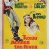 Texas across the river Australian daybill movie poster (31)