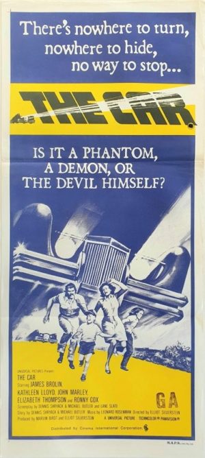The Car Australian daybill movie poster (3)