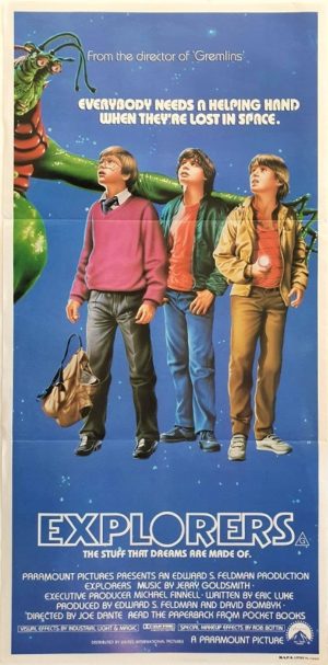 The Explorers Australian daybill movie poster (17)