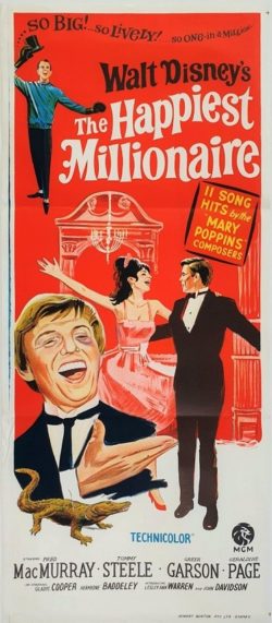 Happiest Millionaire, The : The Film Poster Gallery