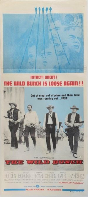 The Wild Bunch Australian daybill poster (4)