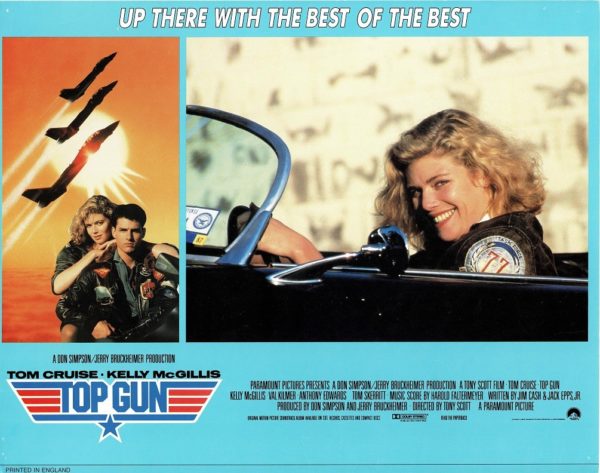 Top Gun UK Lobby card with Tom Cruise 1986 (15)