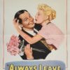 Always leave them laughing Australian daybill movie poster with Virgina Mayo and Milton Berle (4)