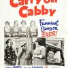 Carry On Cabby New Zealand Daybill Poster With Sid James