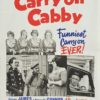 Carry On Cabby New Zealand Daybill Poster with Sid James 1963