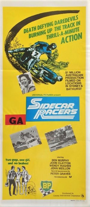 Sidecar Racers Australian daybill movie poster (3)