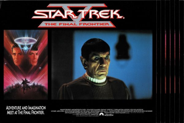 Star Trek V 5 the Final Frontier US Lobby Card Set (7)