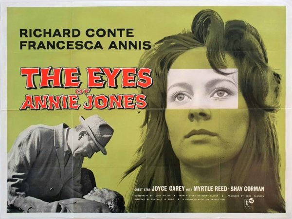 The Eyes of Annie Jones UK Quad movie film poster (2)