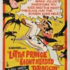 The Little Prince and the Eight Headed Dragon Australian One Sheet film poster 1963 known as Wanpaku ôji no orochi taiji in Japan (4)