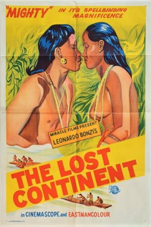 The Lost Continent Australian One Sheet movie poster (8)