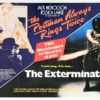 The Postman Always rings twice and the Exterminator UK double bill quad film poster (8)