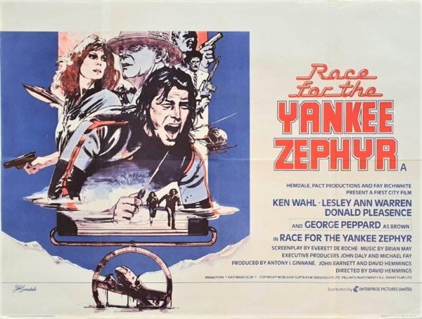 The Race For the Yankee Zephyr UK Quad Poster (3)