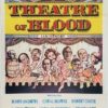 Theatre Of Blood Australian daybill movie poster with Vincent Price and Diana Rigg (2)