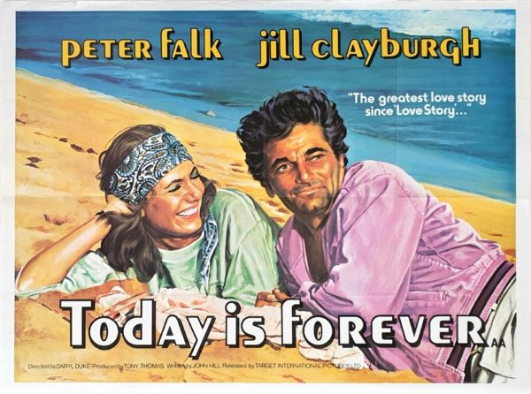 Today is Forever UK Quad Poster with Peter Falk (6) Griffin and Phoenix