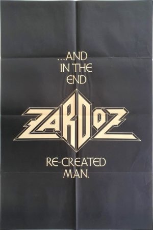 Zardoz UK Teaser One Sheet film poster with Sean Connery (1)