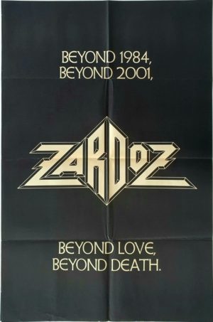 Zardoz teaser UK One Sheet film poster (14) Sean Connery