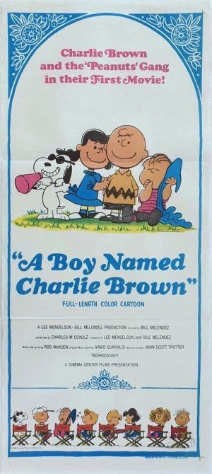 A Boy Named Charlie Brown Australian Daybill movie poster (142)