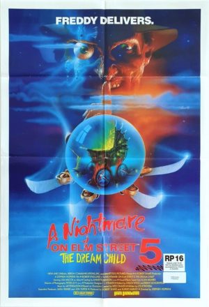 A Nightmare on Elm Street part 5 The Dream Child Australian One Sheet movie poster (87)