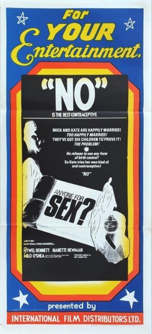 Anyone for sex Australian Daybill movie poster (123)