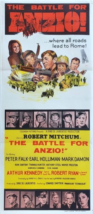 Anzio Australian Daybill movie poster (107)