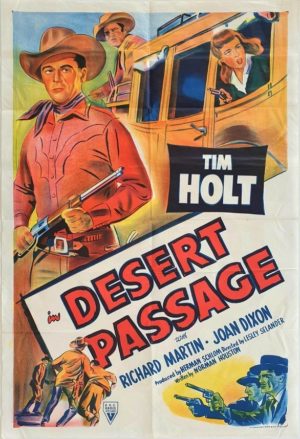 Desert Passage Australian One Sheet movie poster with Tim Holt