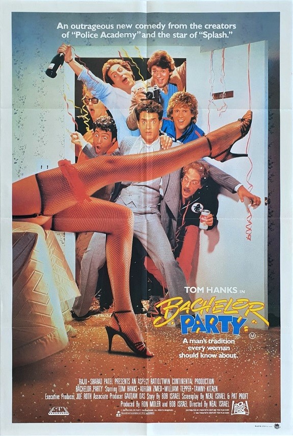 Bachelor Party Australian One Sheet Movie Poster (2) Tom Hanks