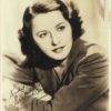 Barbara Stanwyck 1940's Portrait 8 x 10 with printed signature