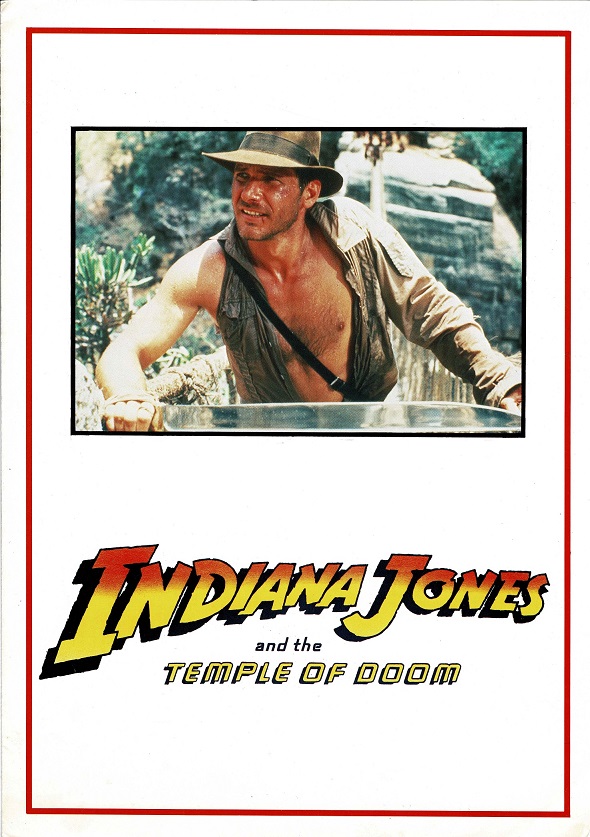 Indiana Jones and the Temple of Doom promo brochure
