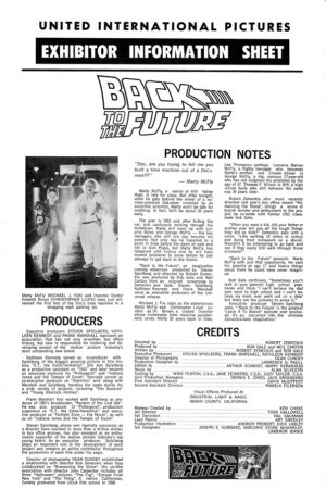 Back to the future Australian Press Sheet