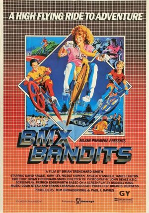 BMX Bandits Australian One Sheet movie poster with Nicole Kidman (8)