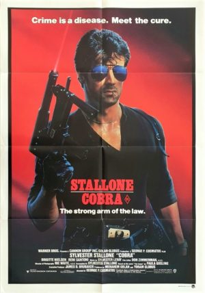 Cobra Australian One Sheet movie poster (3) Sylvester Stallone