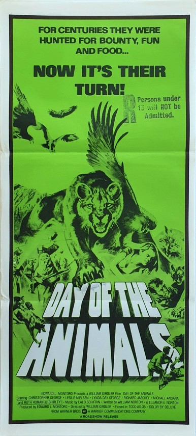 Day Of The Animals Australian Daybill Poster (24)