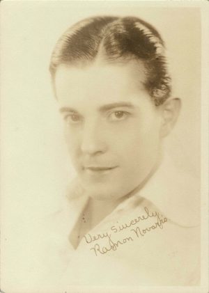 Ramon Novarro 1930's Portrait 5 x 7 (Printed Signature) Ben Hur star