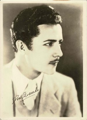 Don Alvarado 1940's Portrait 5 x 7 (Printed Signature) (3)