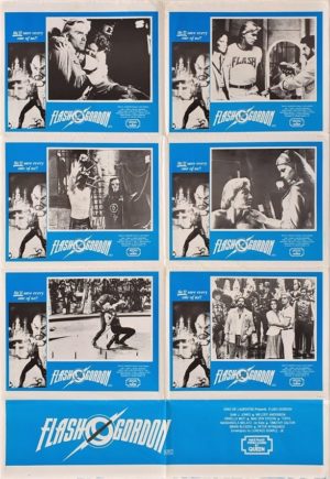 Flash Gordon Queen Australian Lobby Card Photosheet One Sheet movie poster (107)