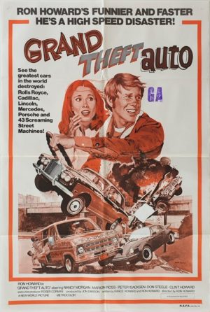 Grand Theft Auto Australian One Sheet movie poster with Ron Howard (3)